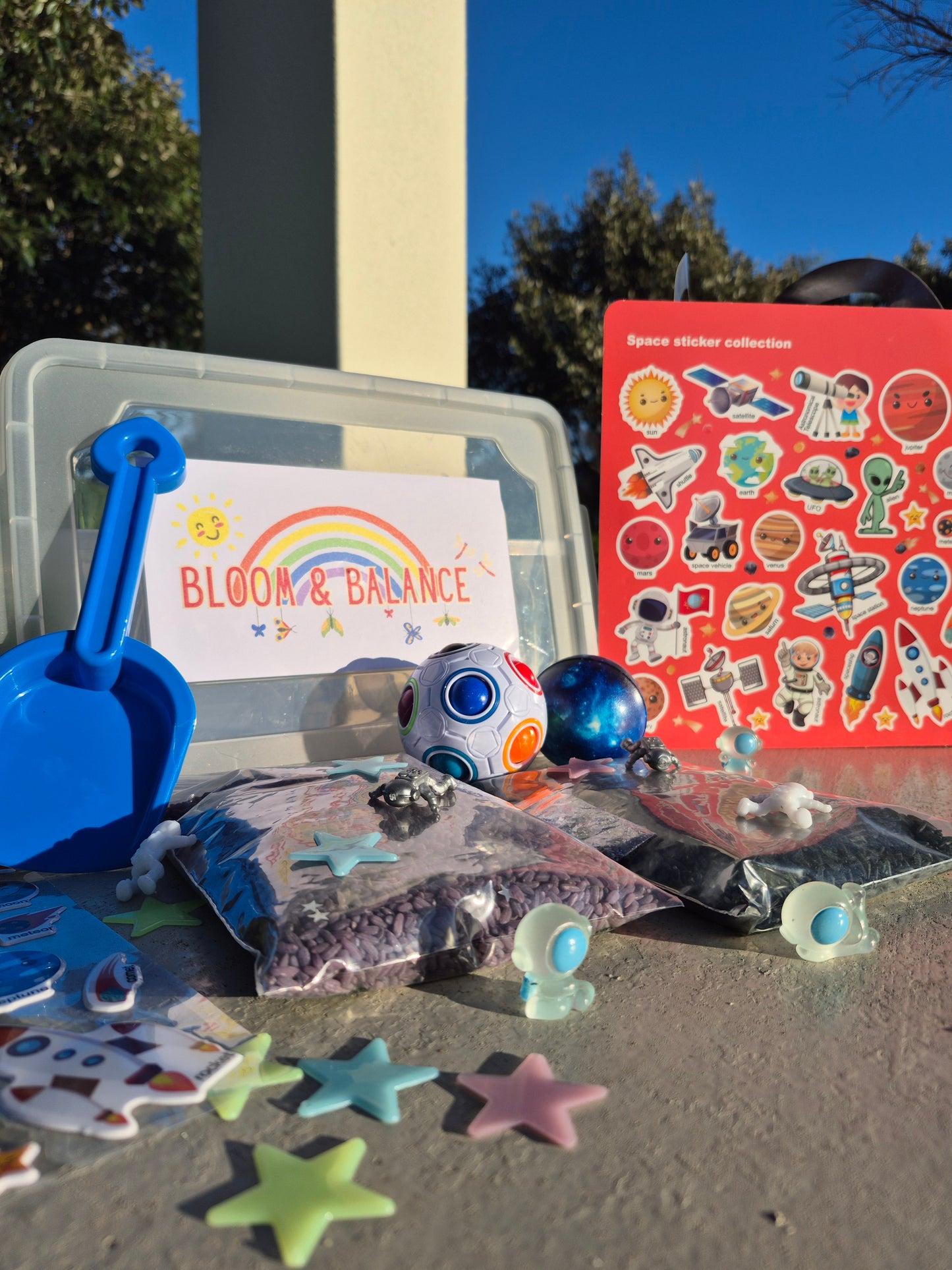 My Space Mission Sensory Box